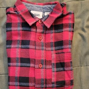 Boys Vans flannel